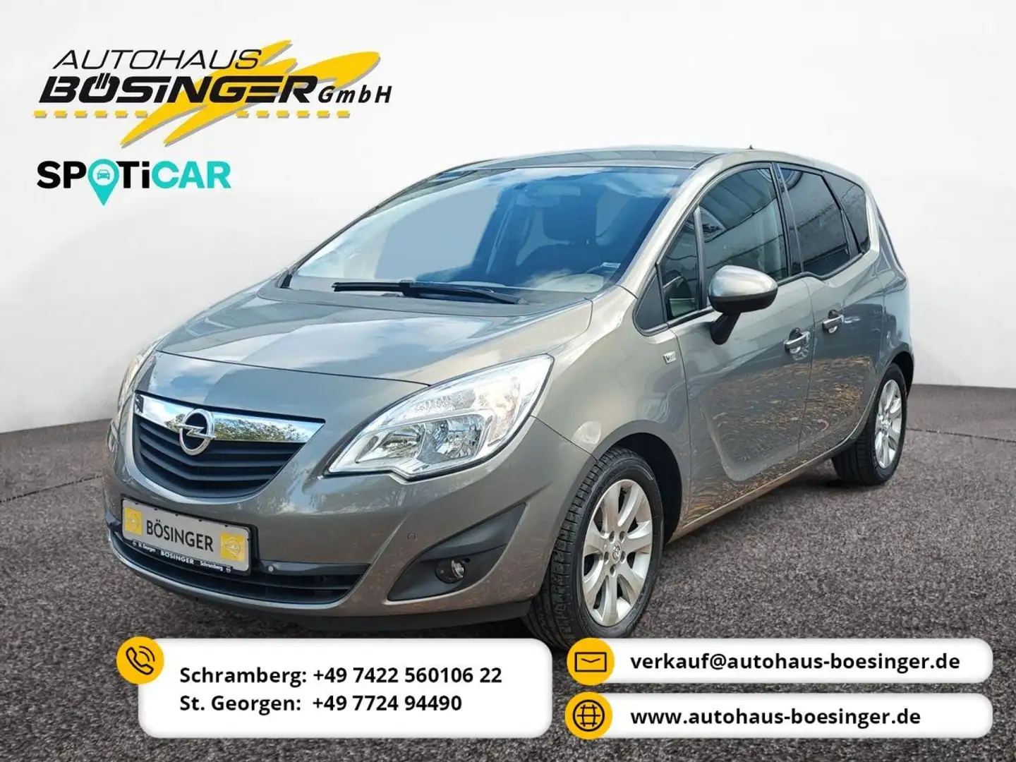 Opel Meriva Edition 1.4 Turbo PDC / Kamera Braun - 1
