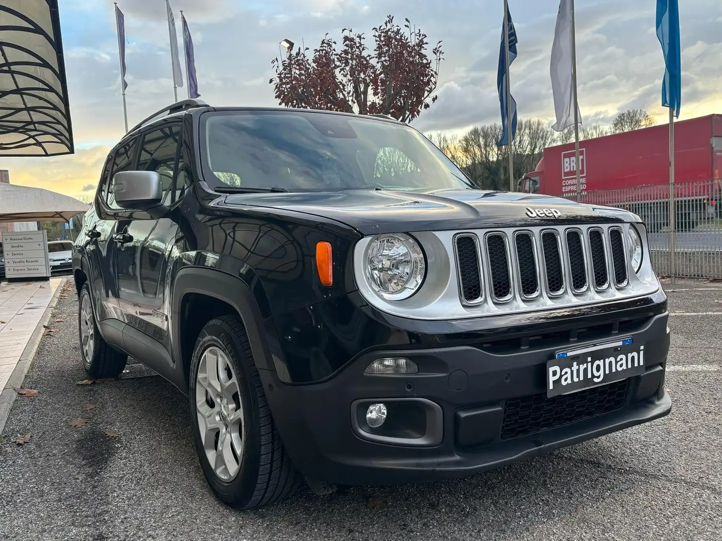Jeep Renegade 1.6 mjt Limited 120 cv - CINGHIA DI DX ESEGUITA Nero - 1