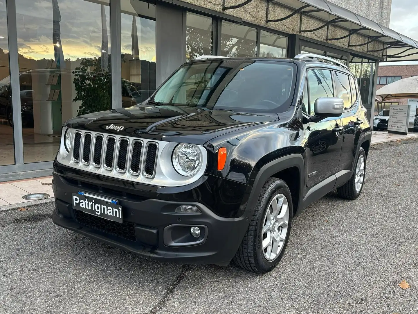 Jeep Renegade 1.6 mjt Limited 120 cv - CINGHIA DI DX ESEGUITA Nero - 2