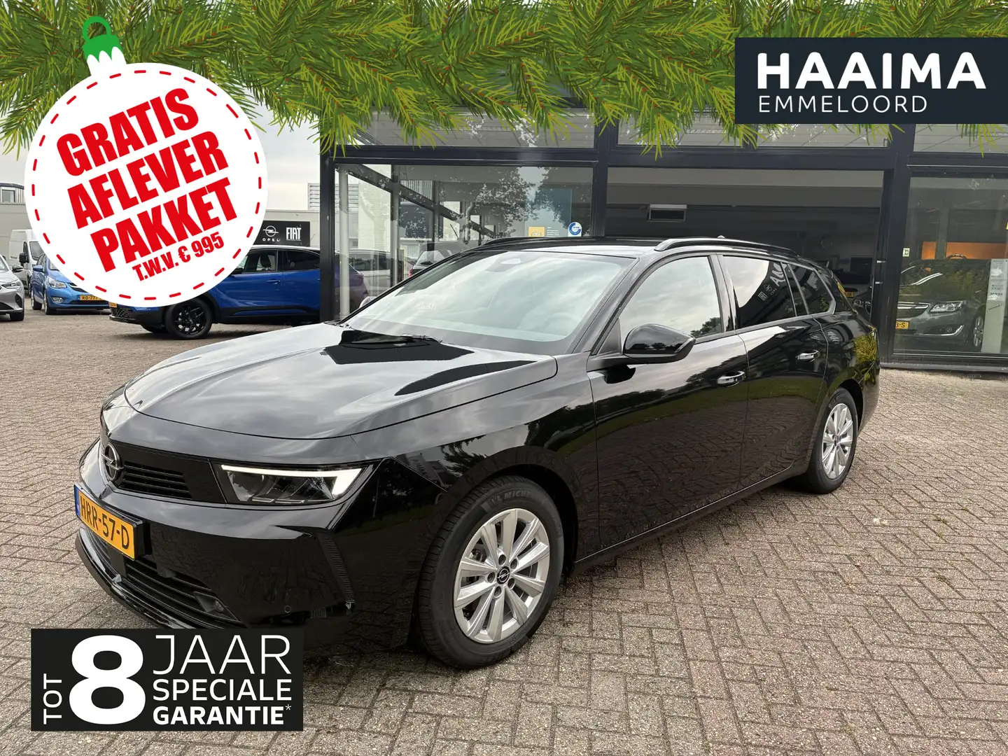 Opel Astra Sports Tourer 1.2 Turbo 110Pk Business Edition | C Zwart - 1