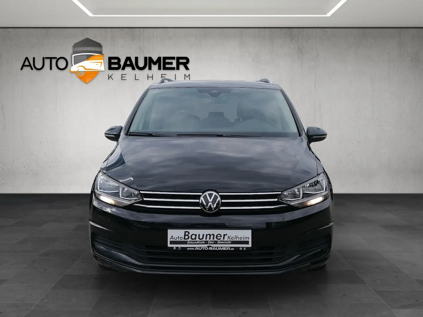 Volkswagen Touran 1.5 TSI DSG AHK 7SITZER NAVI ACC Nero - 2