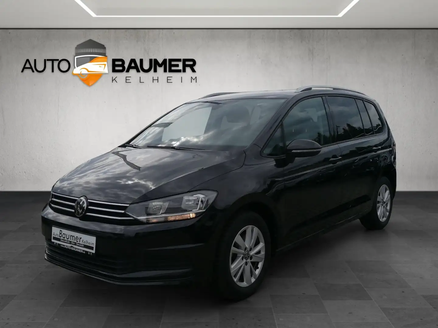 Volkswagen Touran 1.5 TSI DSG AHK 7SITZER NAVI ACC Nero - 1