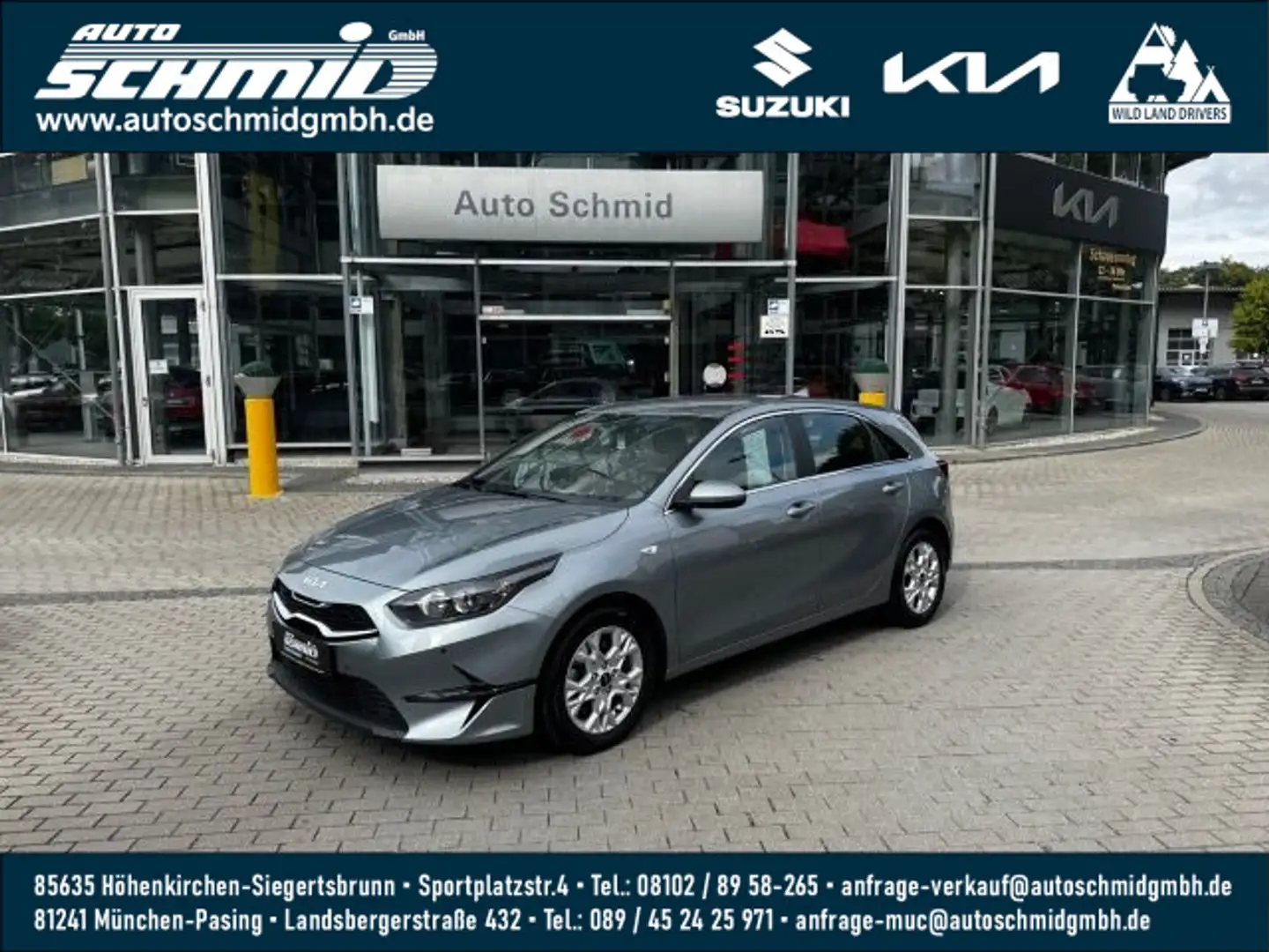 Kia Ceed / cee'd CEE'D_5 1.5T AUTOMATIK VISION KOMFORT NAVI PAKET Zilver - 1