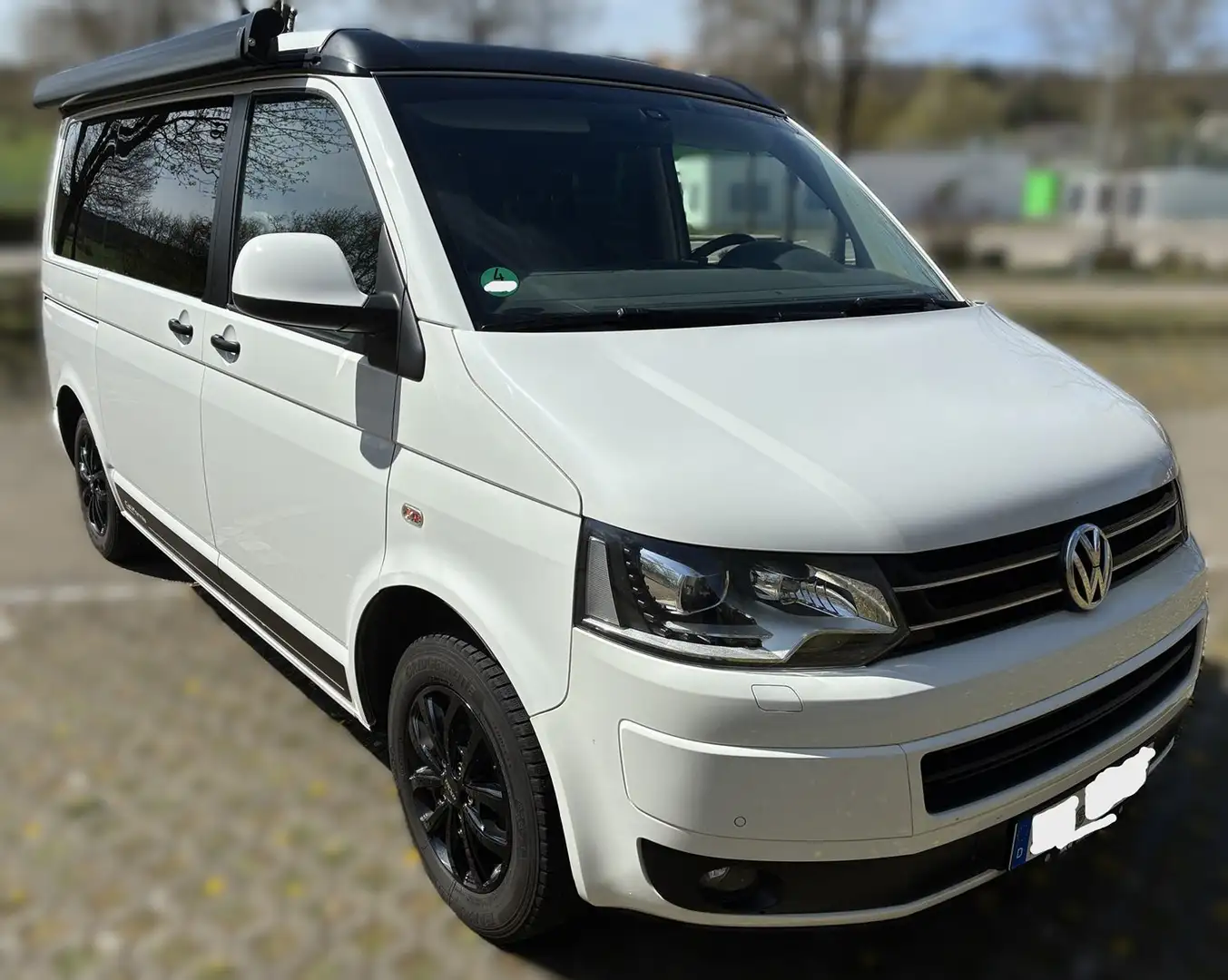 Volkswagen T5 California Beach "Edition" 7G DSG, Aufstelldach, Markise, AHK Bílá - 2