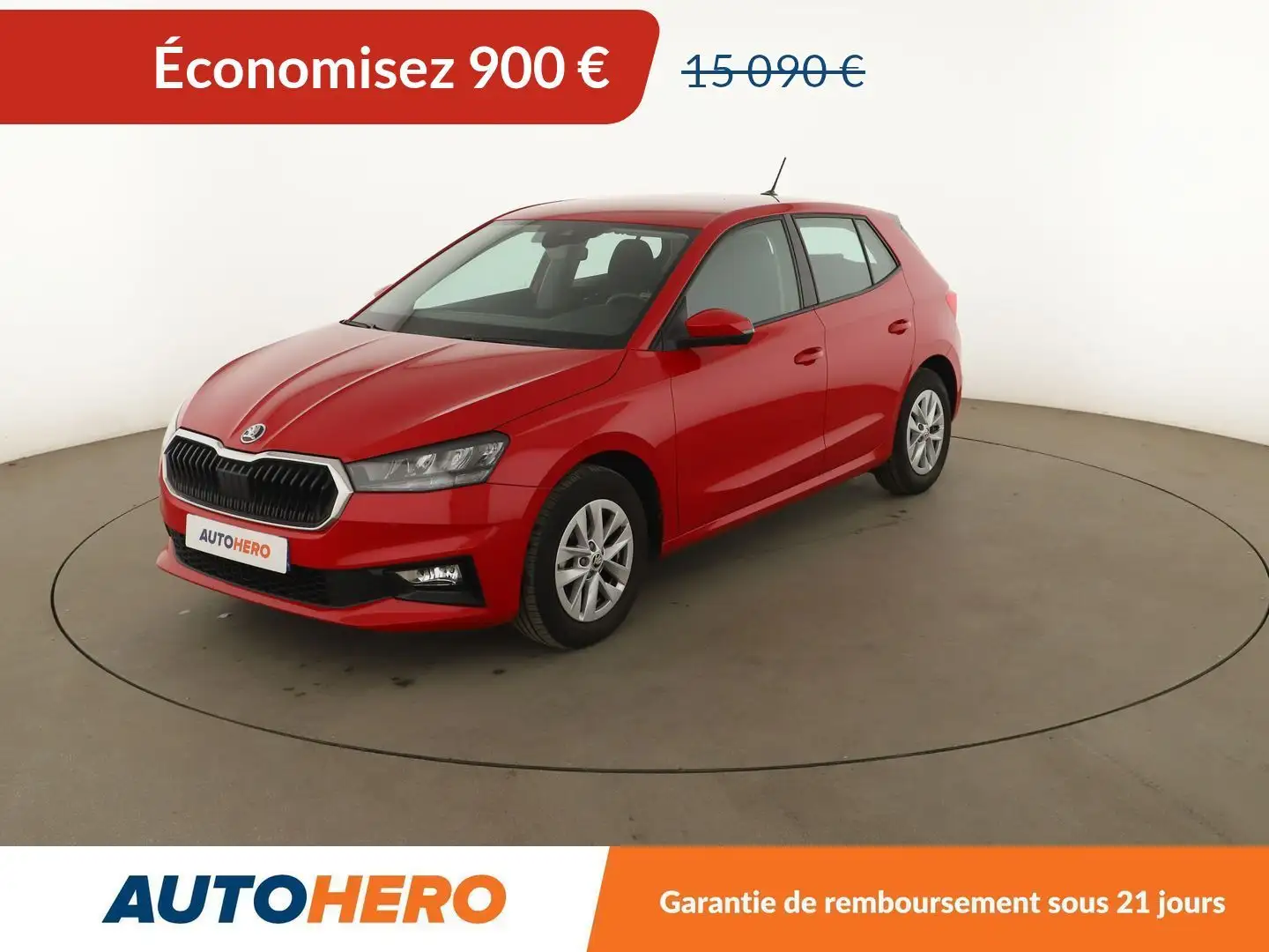 Skoda Fabia 1.0 MPI Ambition Rouge - 1