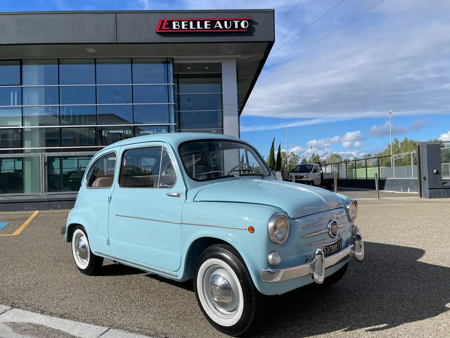 Fiat 600 SPORTELLI AL VENTO * RESTAURATA plava - 1