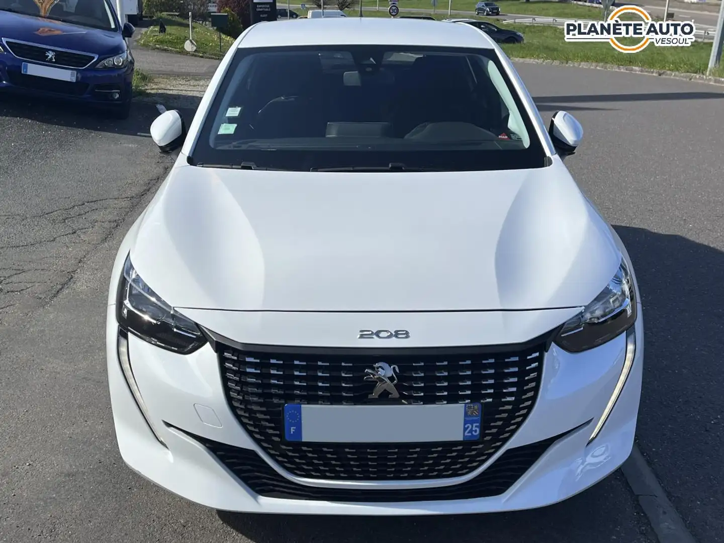 Peugeot 208 1.2i PureTech 12V S\u0026S - 75  Active Business-D Blanc - 2