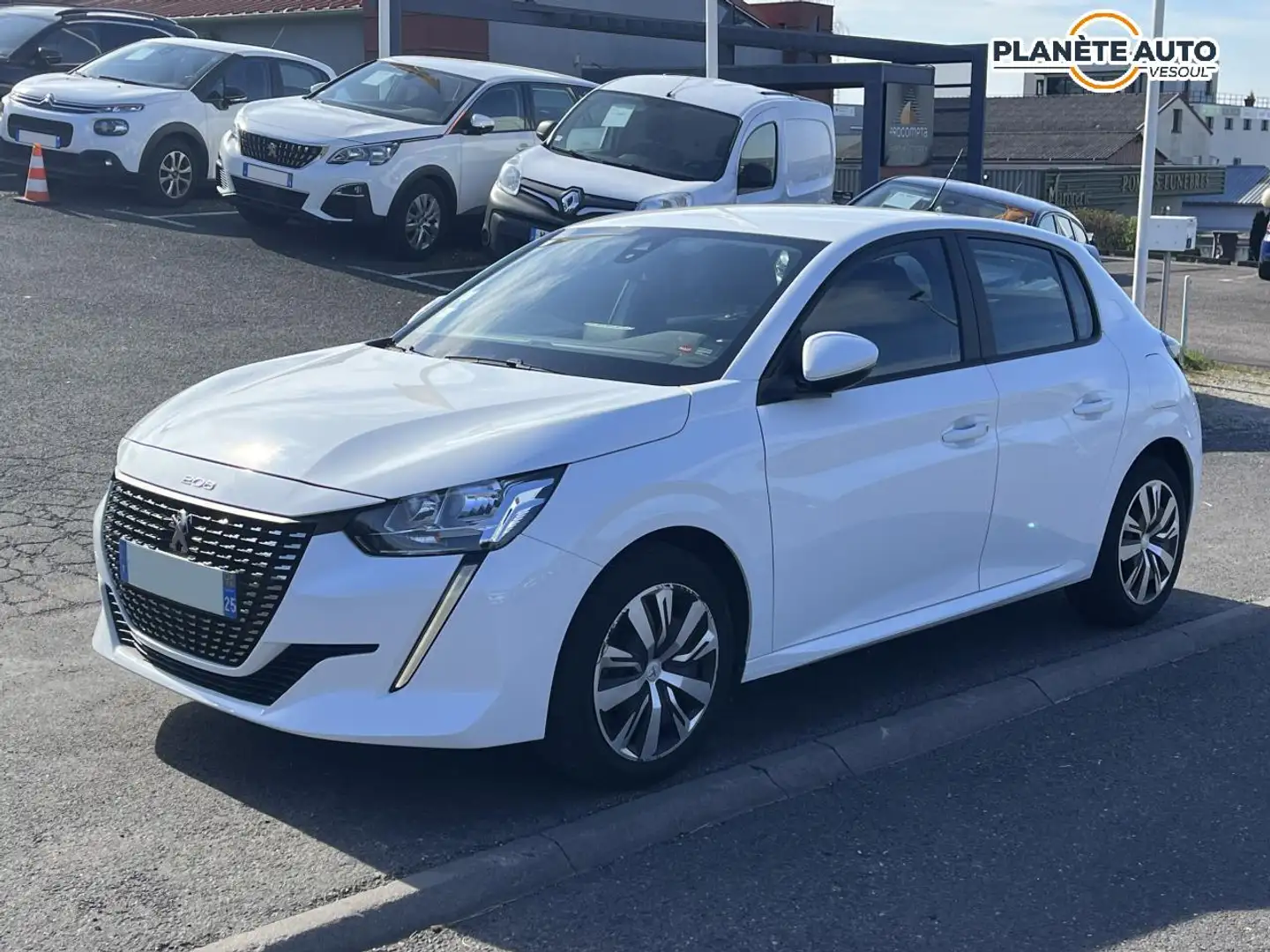 Peugeot 208 1.2i PureTech 12V S\u0026S - 75  Active Business-D Blanc - 1