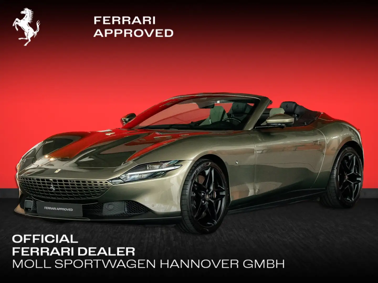 Ferrari Roma Spider MagneRide*360°-View*LED-Lenkrad Vert - 1