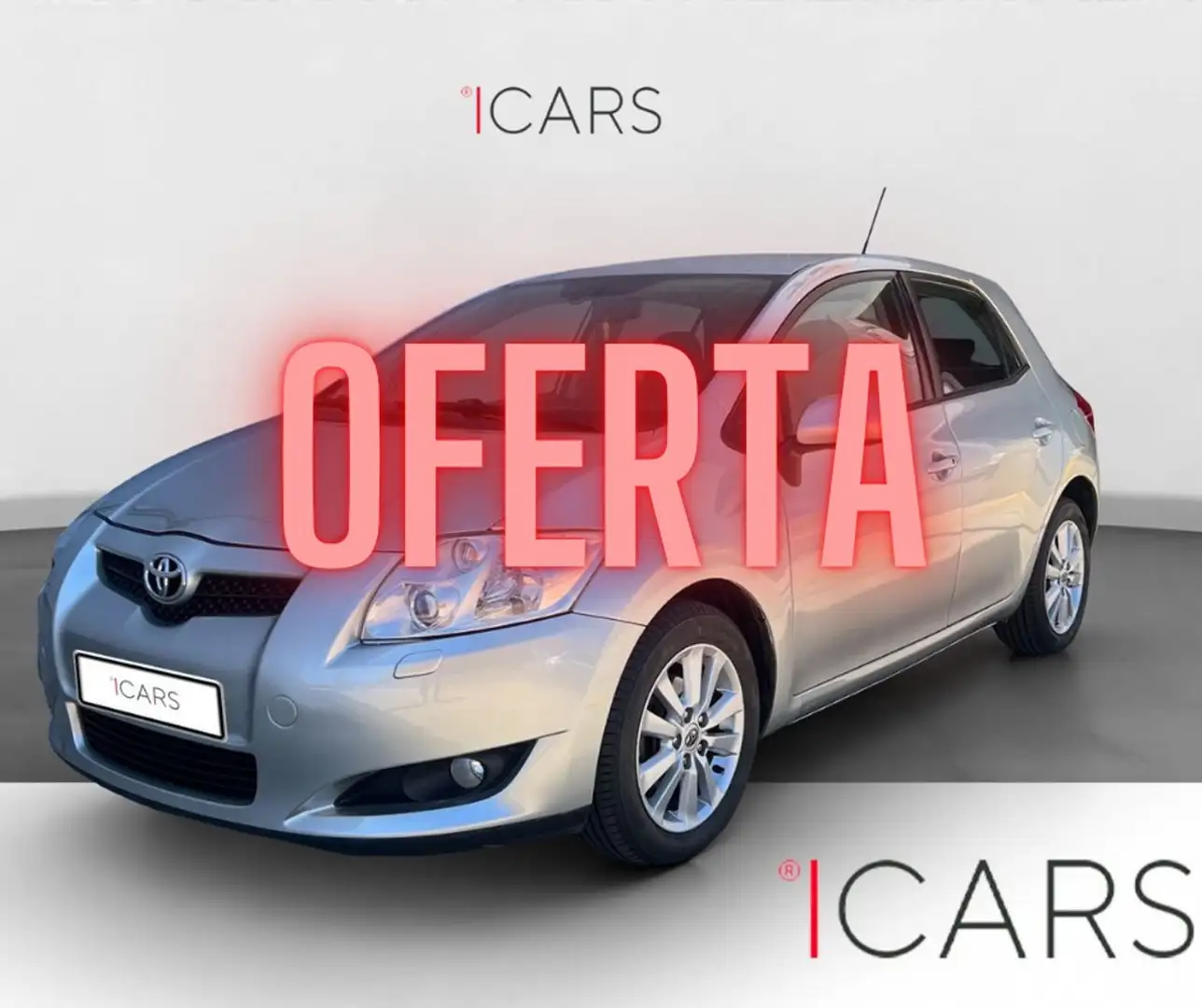 Toyota Auris 1.6 VVT-i Luna Plus Gris - 1