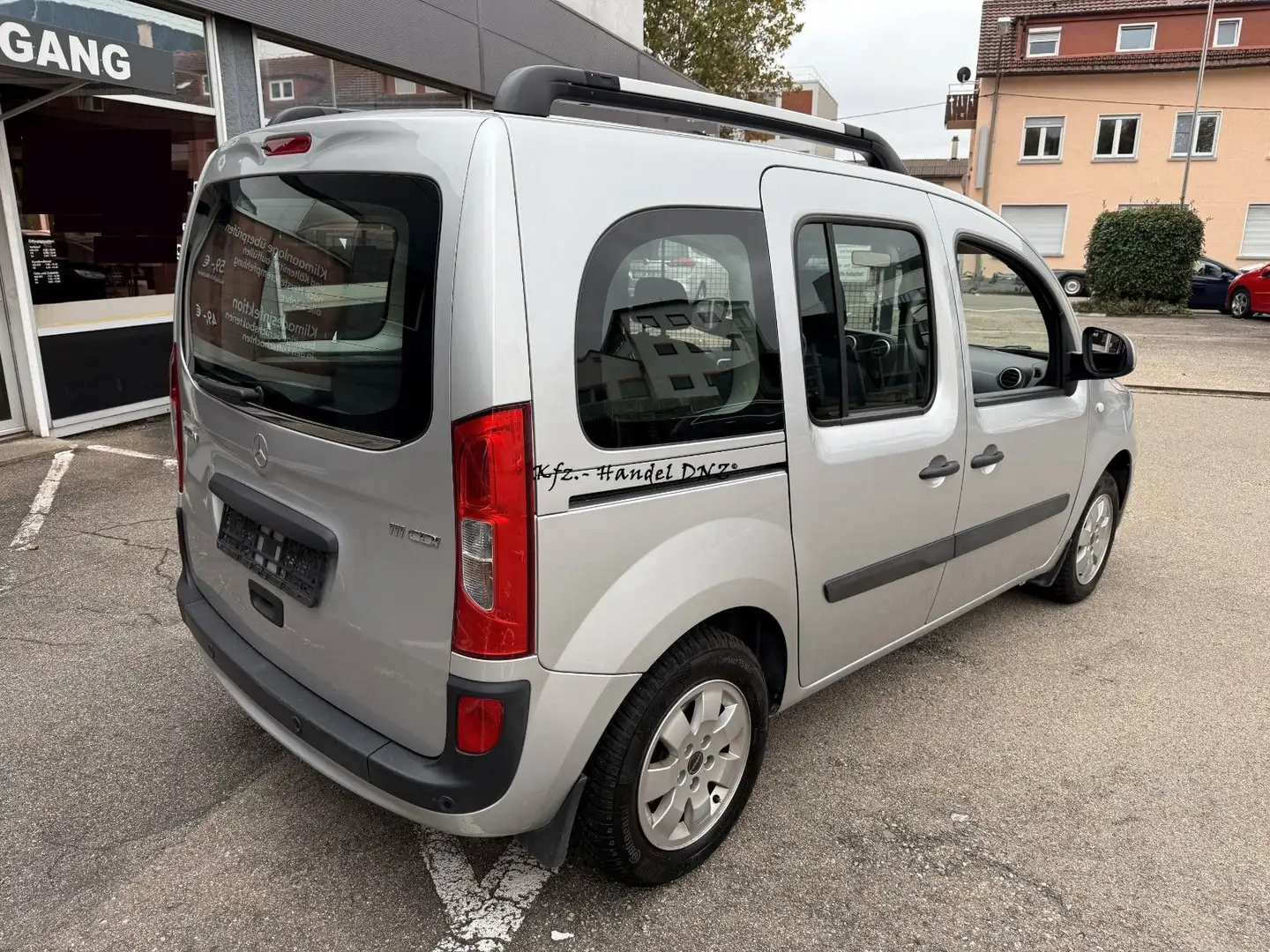 Mercedes-Benz Citan Kombi 111 CDI lang *KLIMA*5-SITZER*EURO-5* Argent - 2