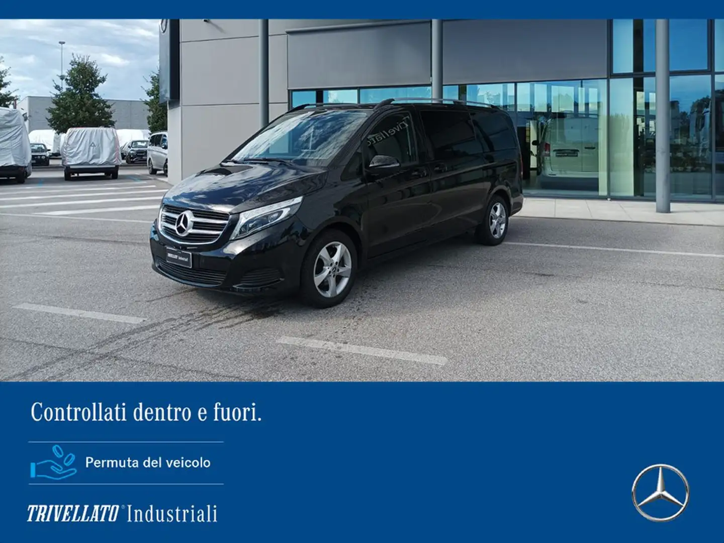 Mercedes-Benz V 220 220 d executive l auto e6 Nero - 1