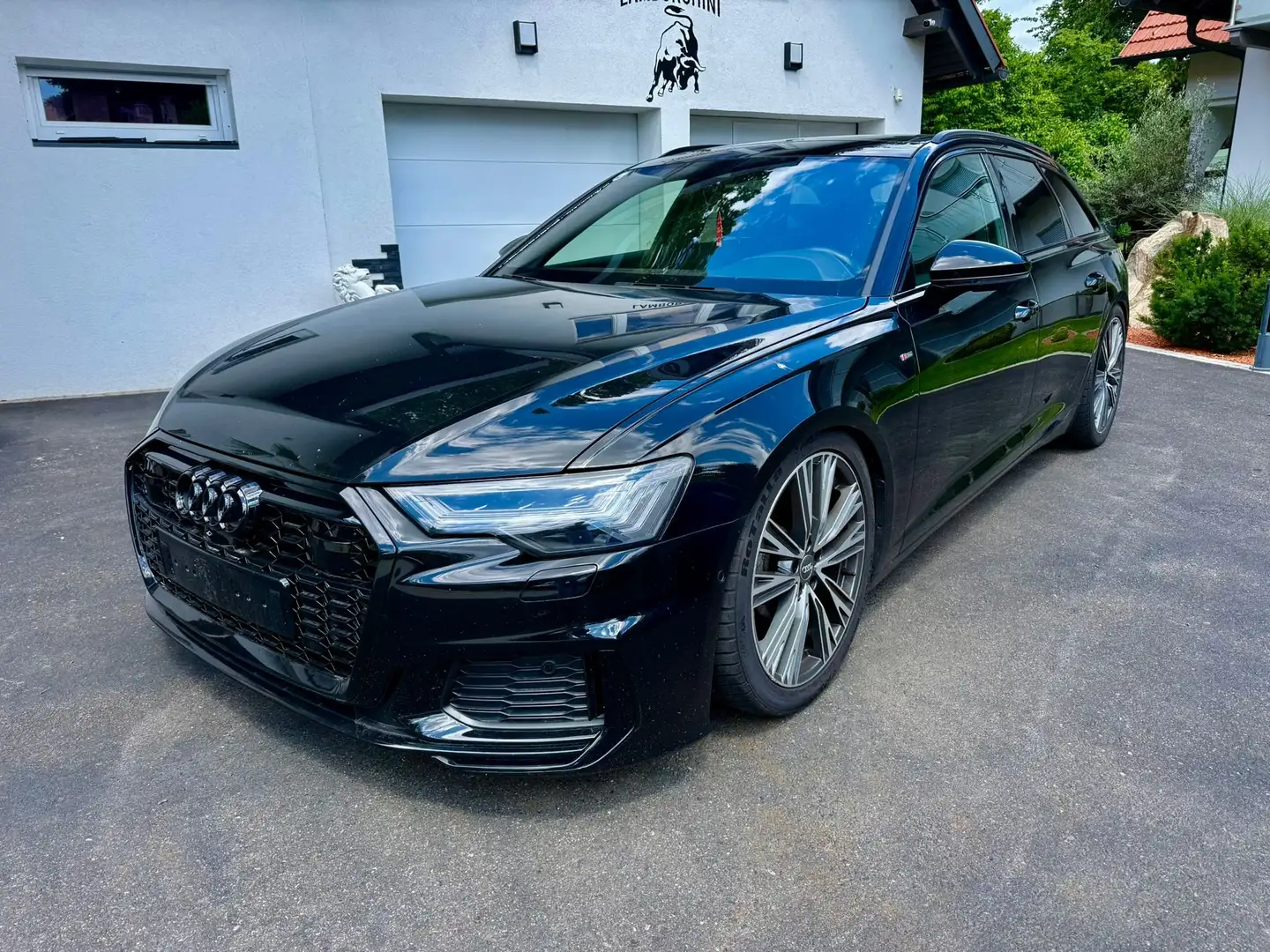 Audi A6 A6 Avant 50 TDI S Line Sport Quattro S6! Schwarz - 1