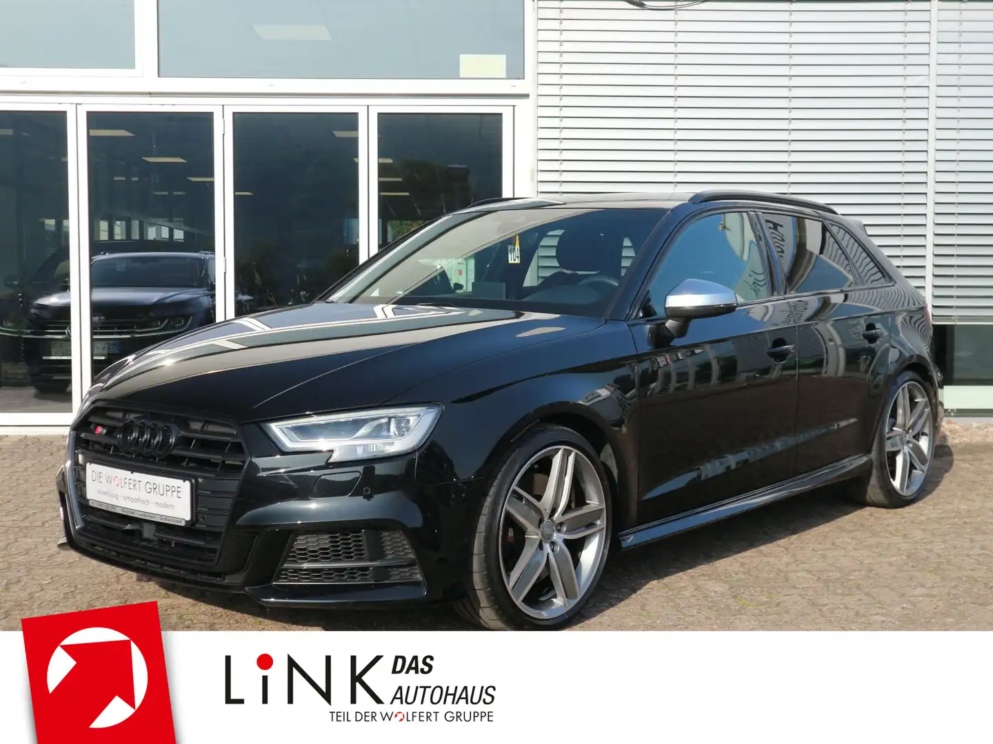 Audi S3 2.0 TFSI quattro S tronic MATRIX AC Schwarz - 1