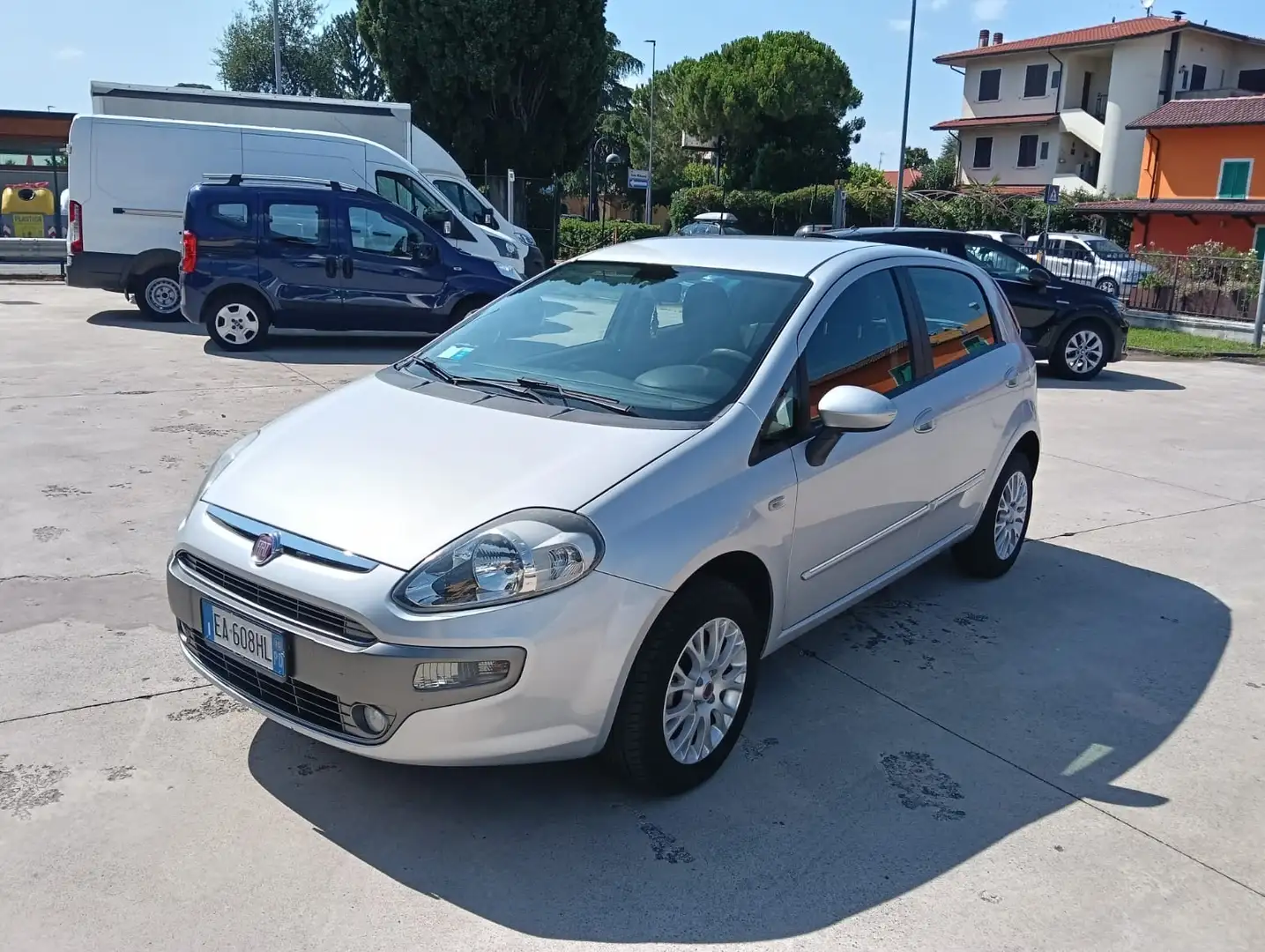 Fiat Punto Evo Punto III 2009 Evo 5p 1.4 natural power  70cv Srebrny - 1