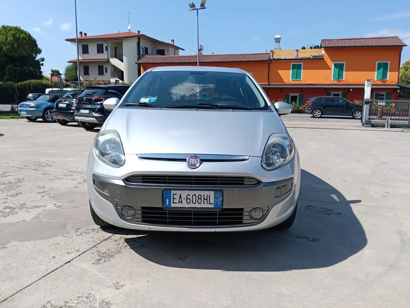 Fiat Punto Evo Punto III 2009 Evo 5p 1.4 natural power  70cv Srebrny - 2