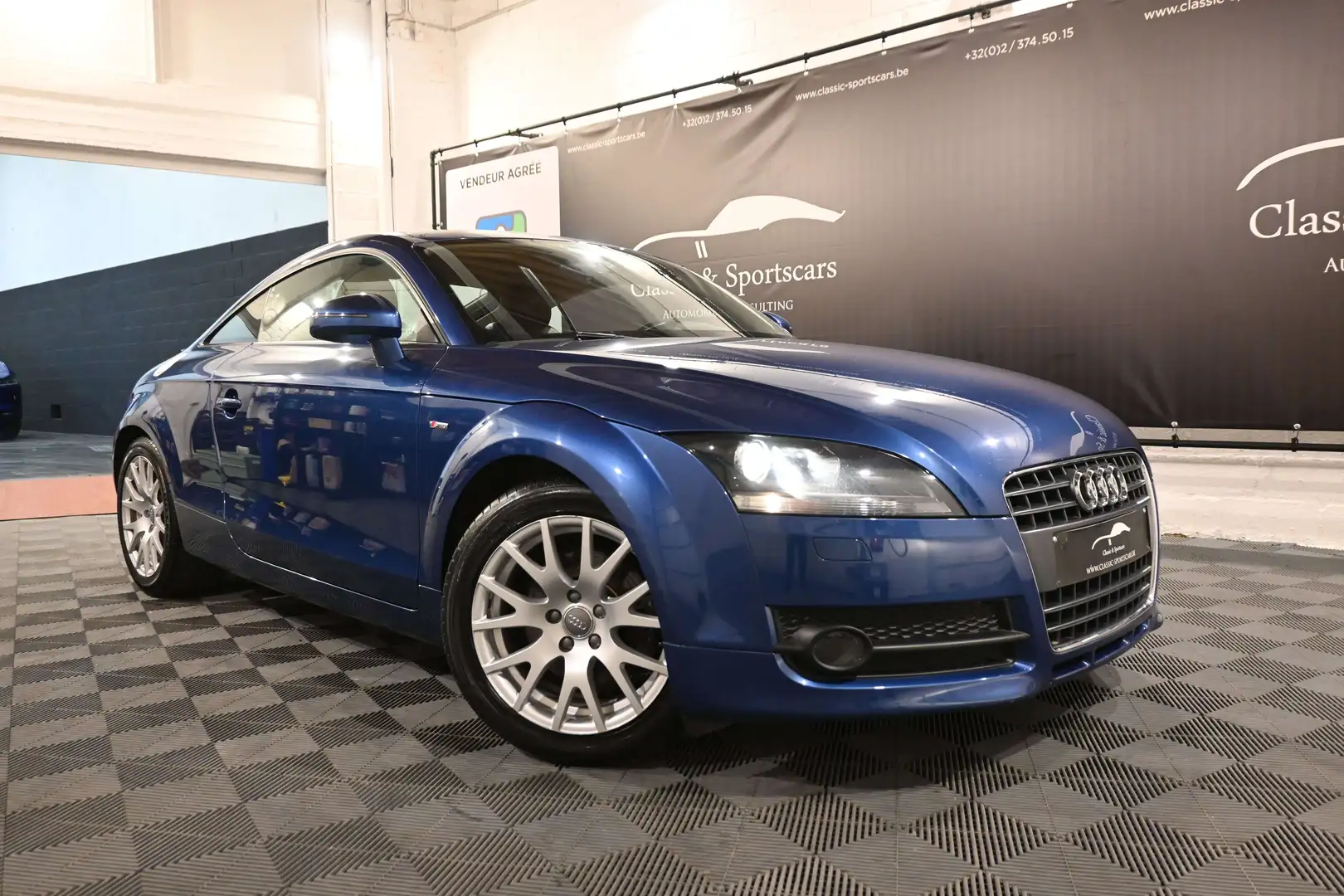 Audi TT Coupé 2.0 TFSI S-LINE / BLUETOOTH / CLIM / PDC Bleu - 2