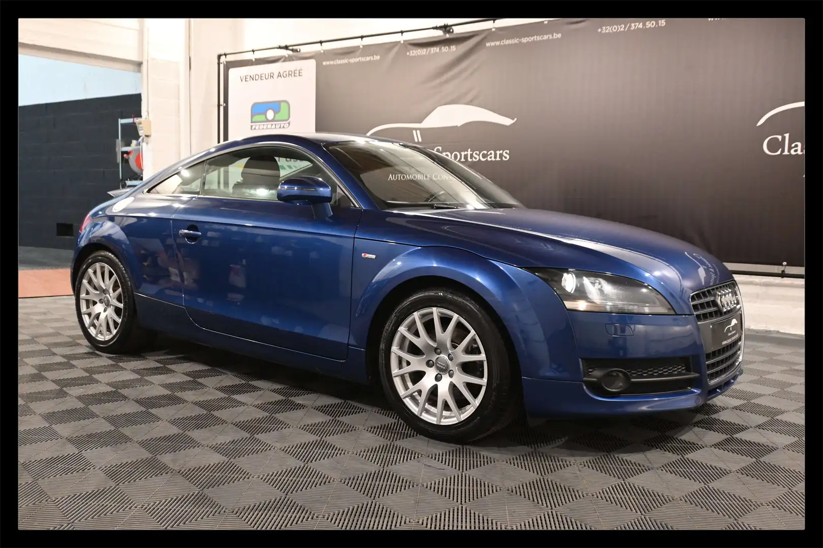 Audi TT Coupé 2.0 TFSI S-LINE / BLUETOOTH / CLIM / PDC Blau - 1