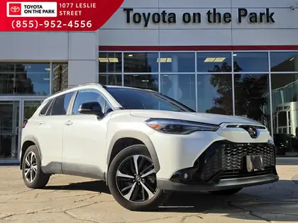 White 2025 Toyota Corolla Cross Hybrid SUV / Crossover All-Wheel Drive Automatic
