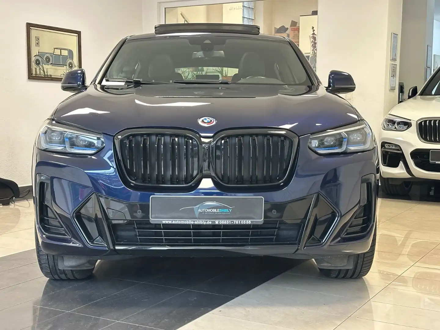 BMW X4 xDrive 20d M Sport, Leder PANORAMA Bleu - 2