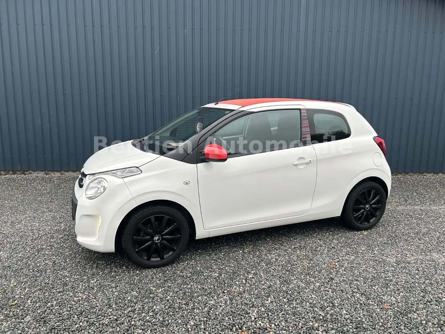 Citroen C1 Airscape Feel Edition,Klima,USB,BT,el.Dach Weiß - 2