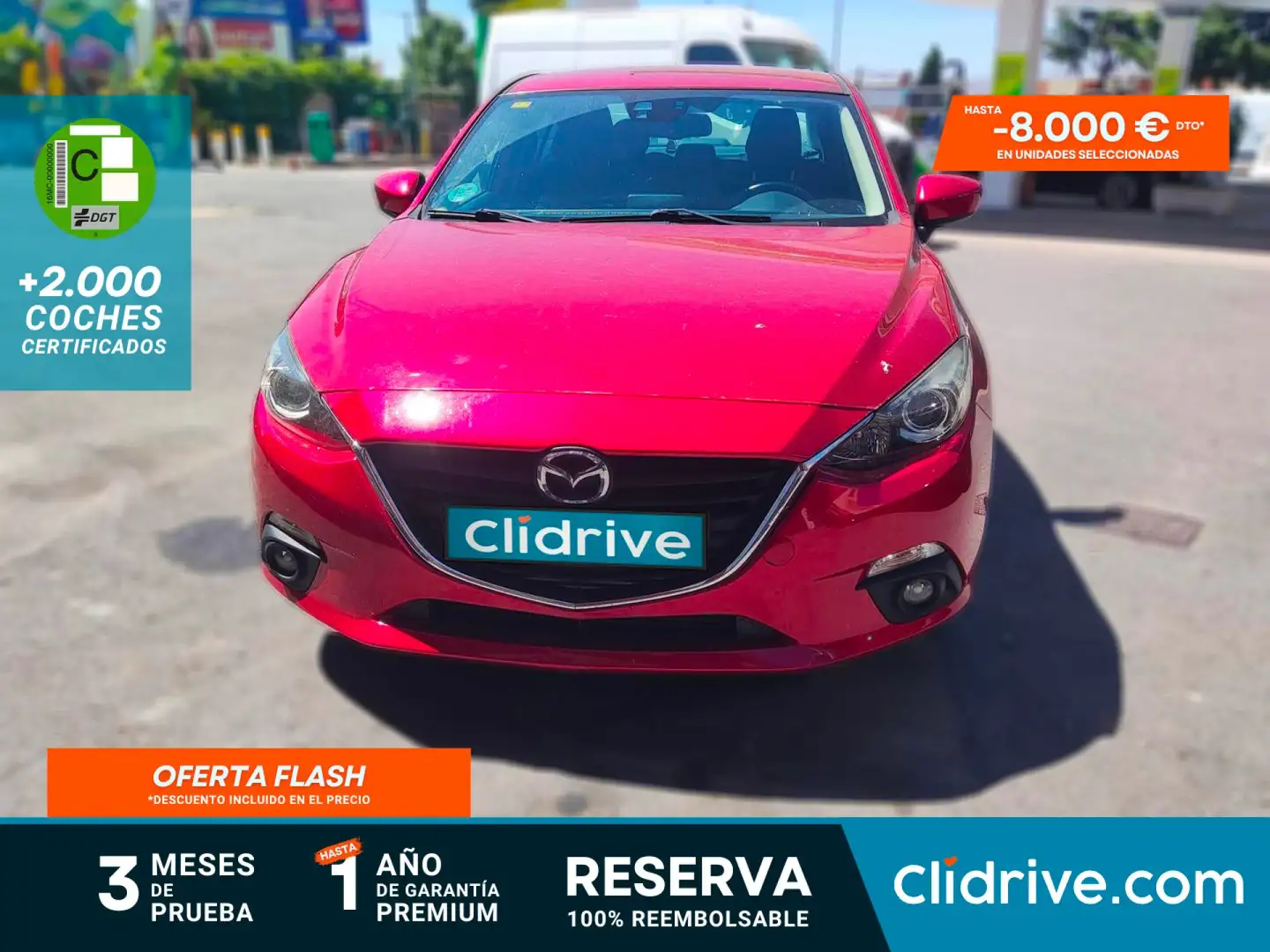 Mazda 3 2.2 DE 150 MT Luxury SDN Gris - 1