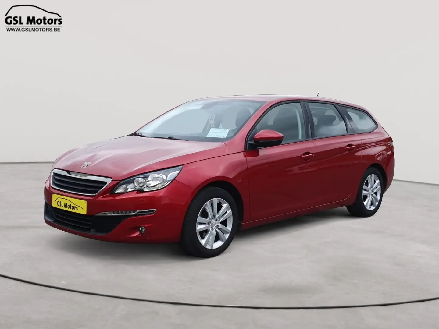 Peugeot 308 1.6BlueHDi 100cv rouge12/15 Airco Cruise Bluetooth Red - 1