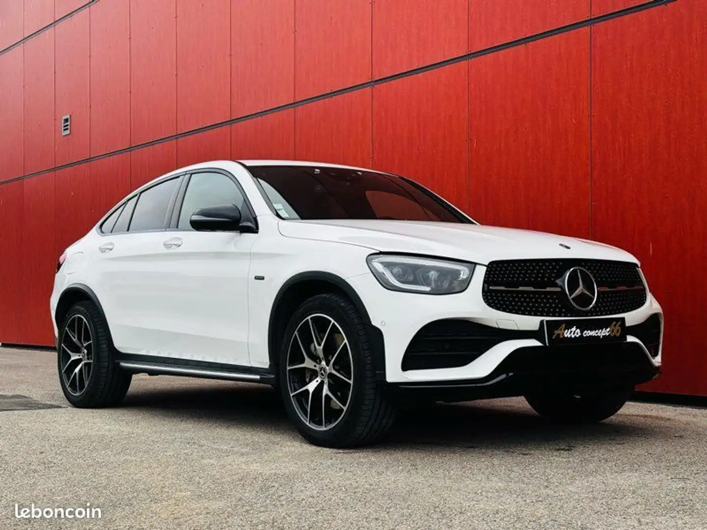 Mercedes-Benz GLC 300 MERCEDES Phase 2 2.0 300e 4Matic AMG Line 9G-Troni Blanc - 1