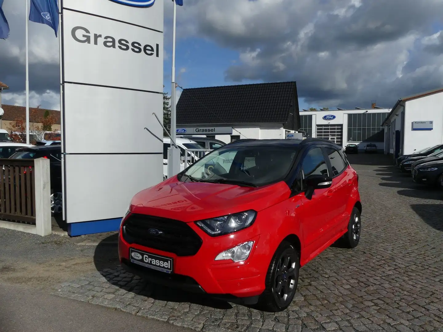 Ford EcoSport ST-Line Rot - 1