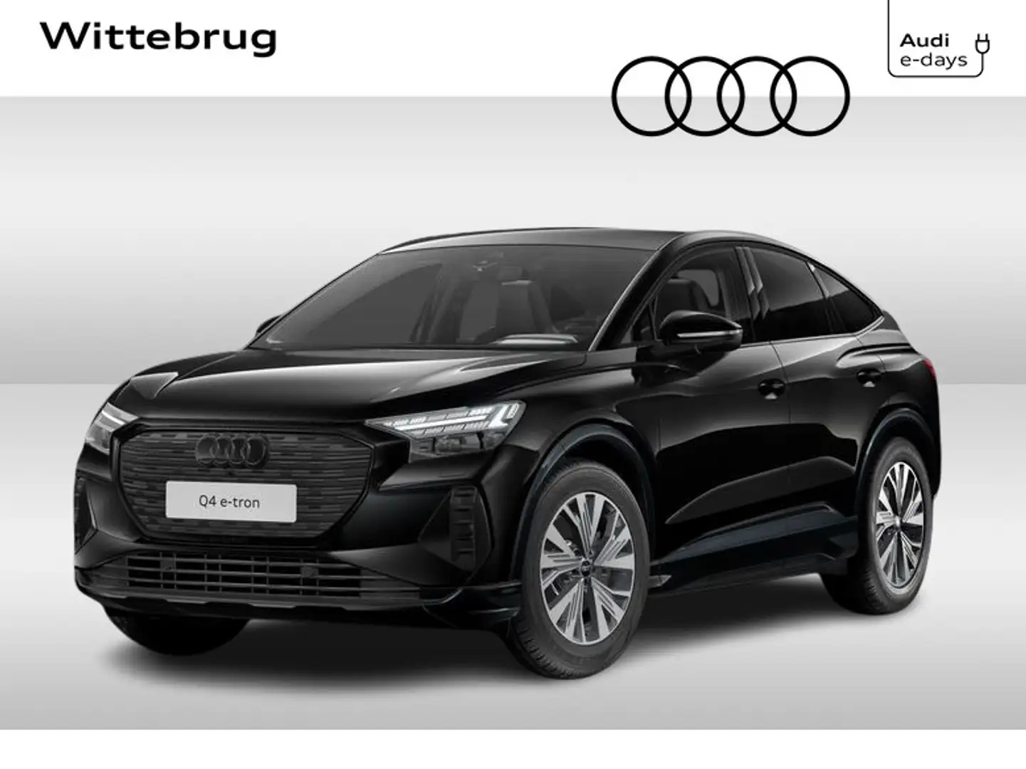 Audi Q4 e-tron Sportback 45 quattro Advanced edition 82 kWh Černá - 1