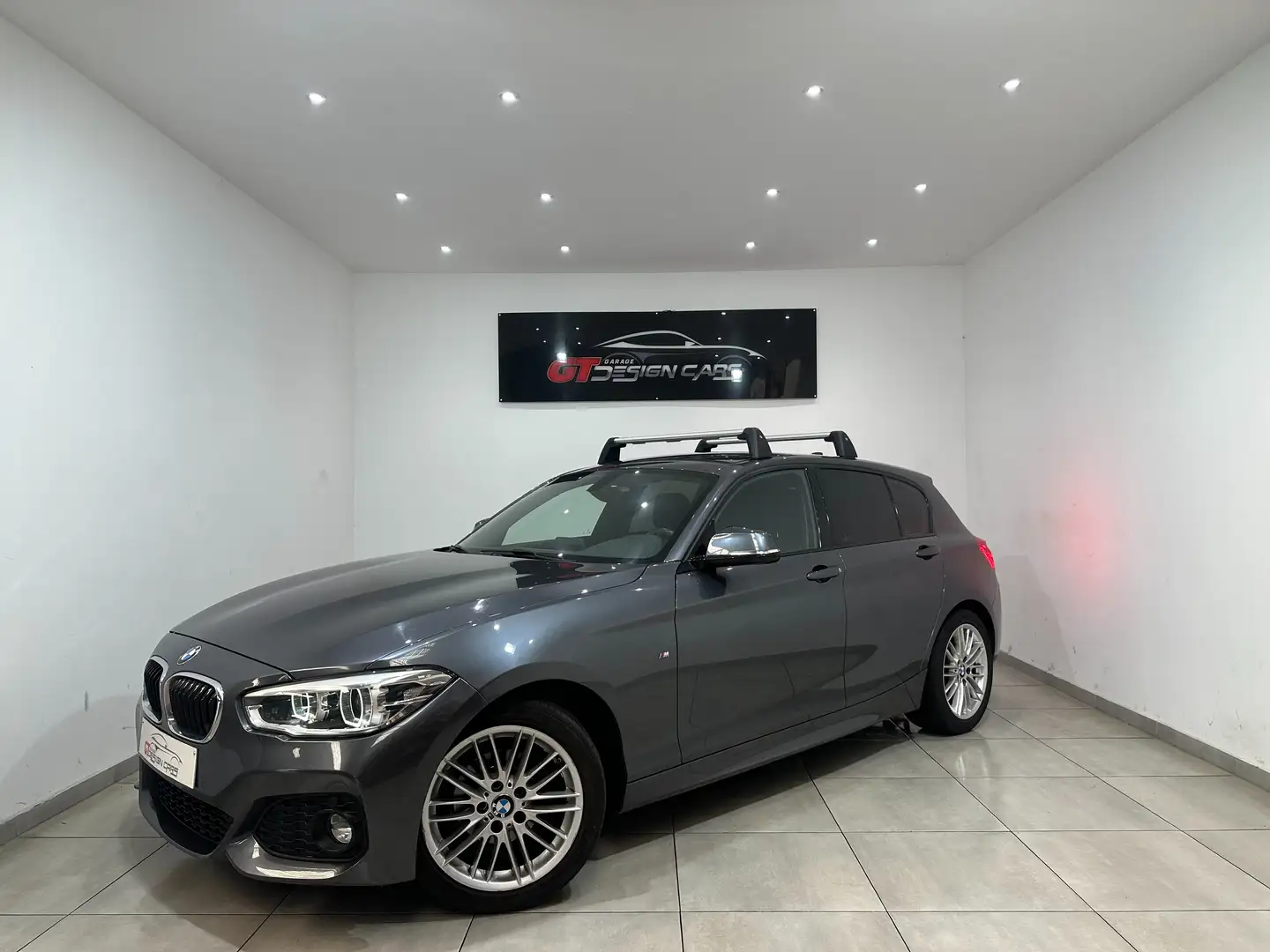BMW 116 116i *PACK M*GARANTIE 12 MOIS*LED*GPS* Grijs - 2