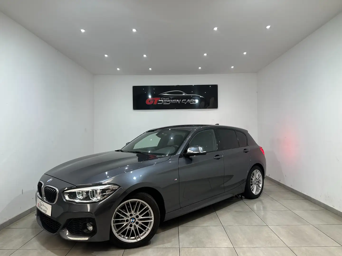 BMW 116 116i *PACK M*GARANTIE 12 MOIS*LED*GPS* Grijs - 1