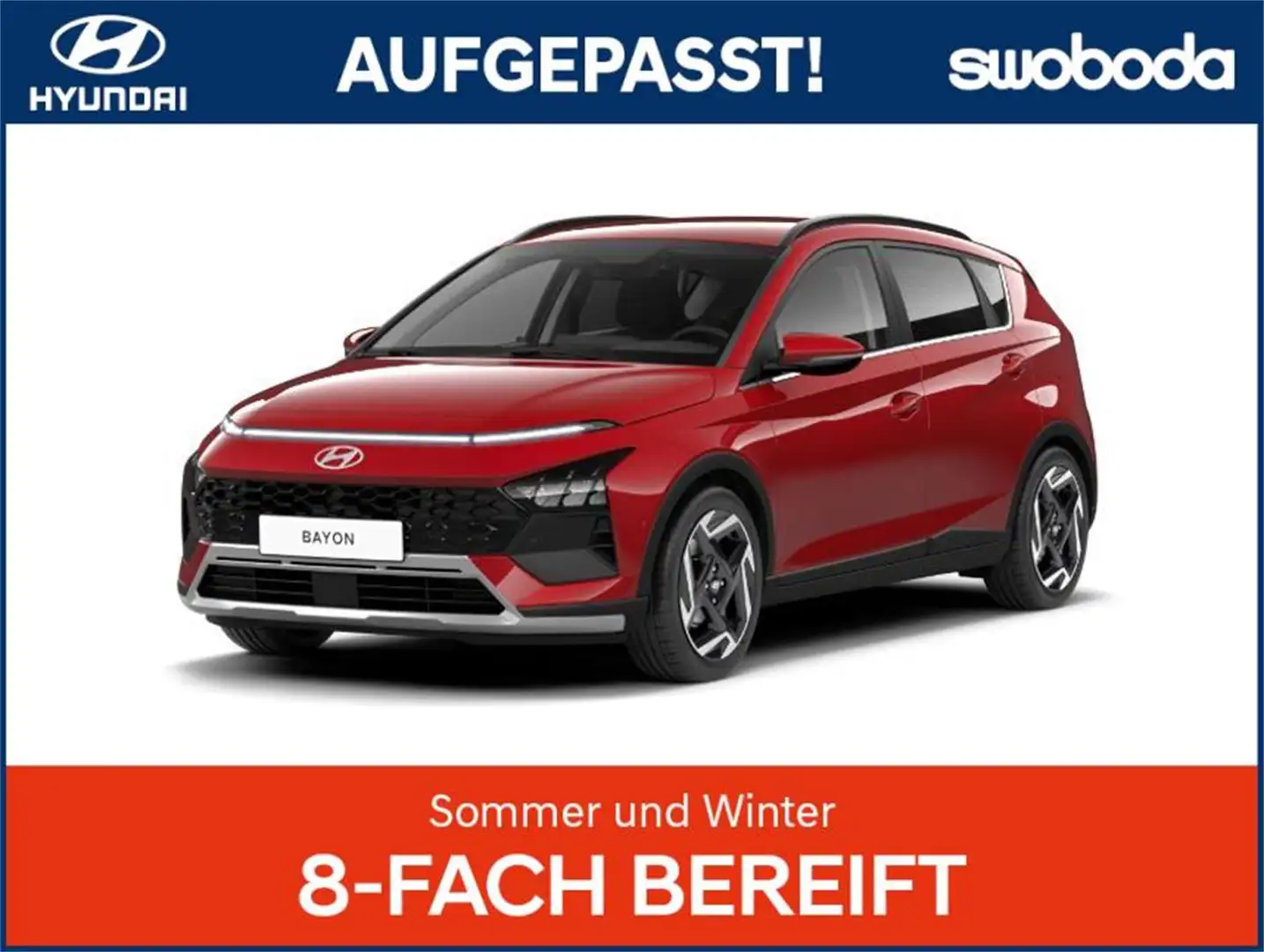 Hyundai BAYON Bayon GO Plus 1.2 MPI y5bu1 Rot - 1