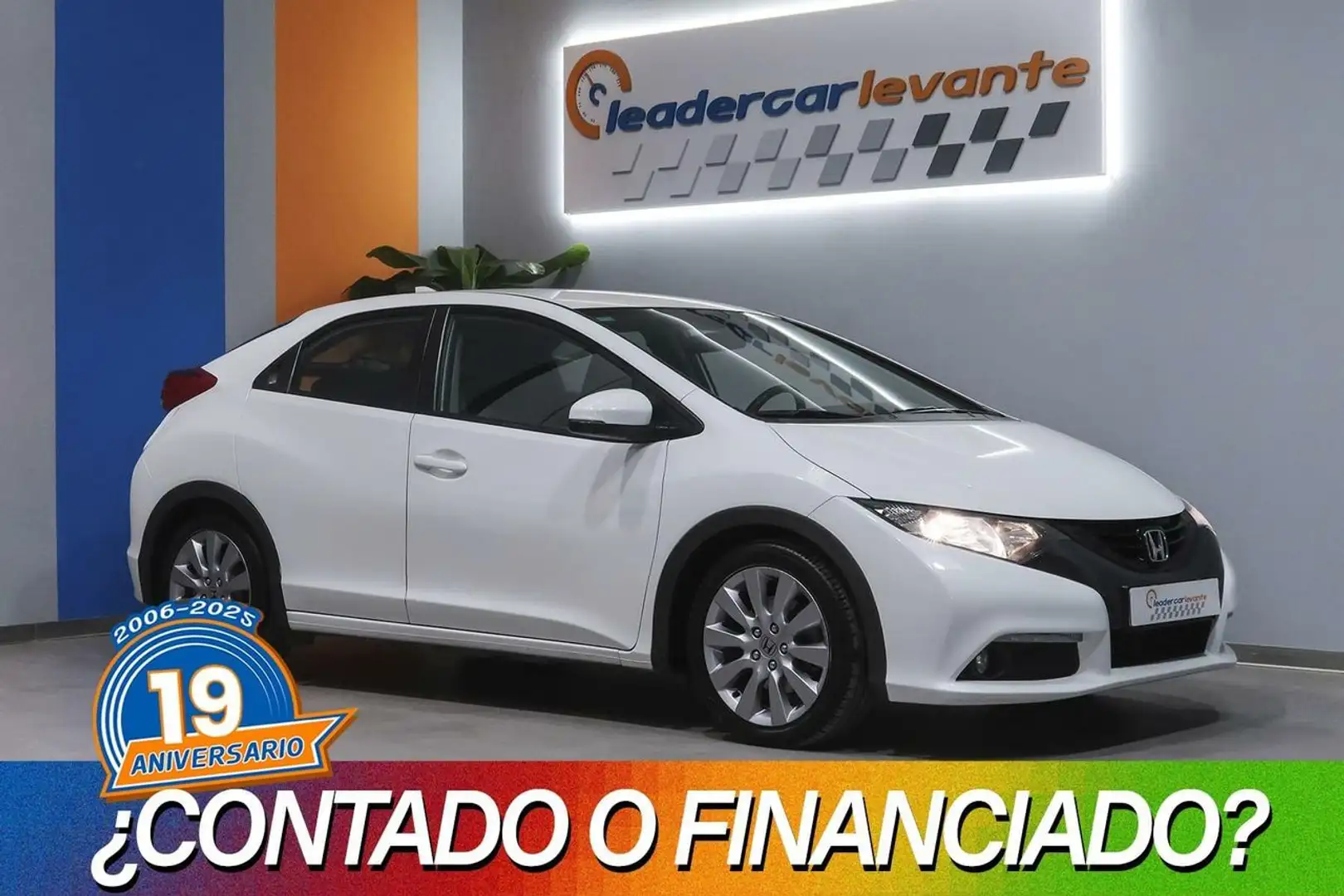 Honda Civic 1.6 Blanco - 1