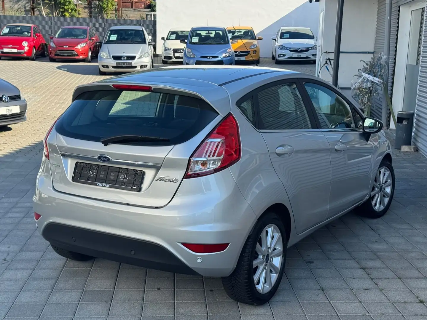 Ford Fiesta Titanium 1,0 EcoBoost Automatik*PDC*Klima Argento - 2