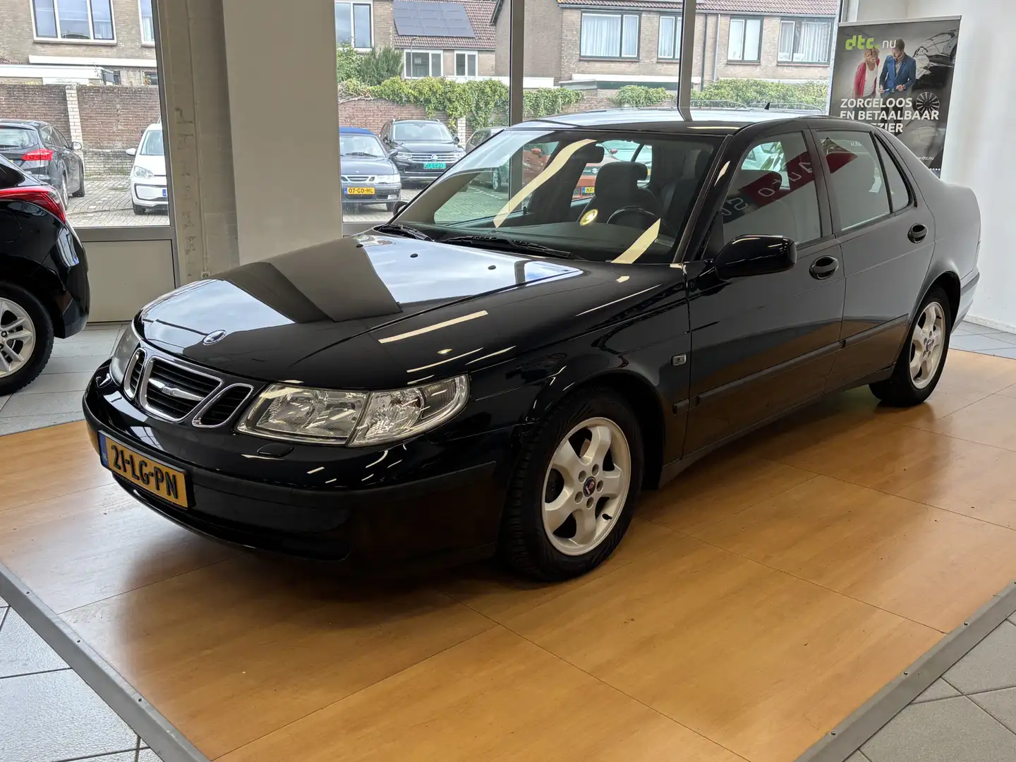 Saab 9-5 2.0t Org. NL auto met NAP! | Complete Historie Noir - 2