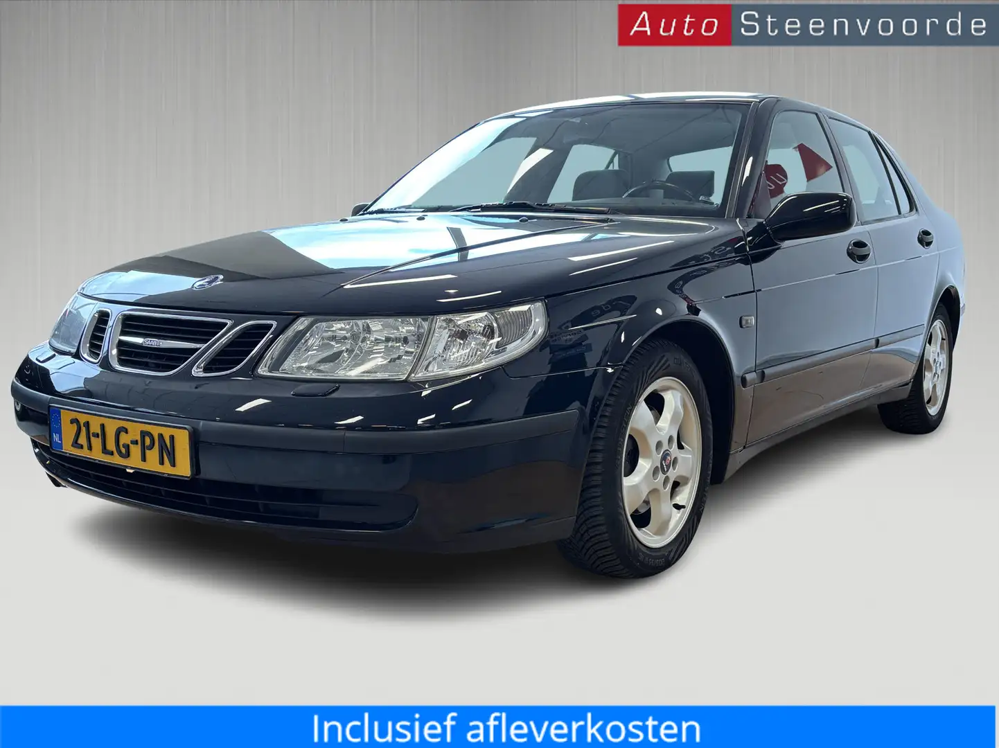 Saab 9-5 2.0t Org. NL auto met NAP! | Complete Historie Noir - 1