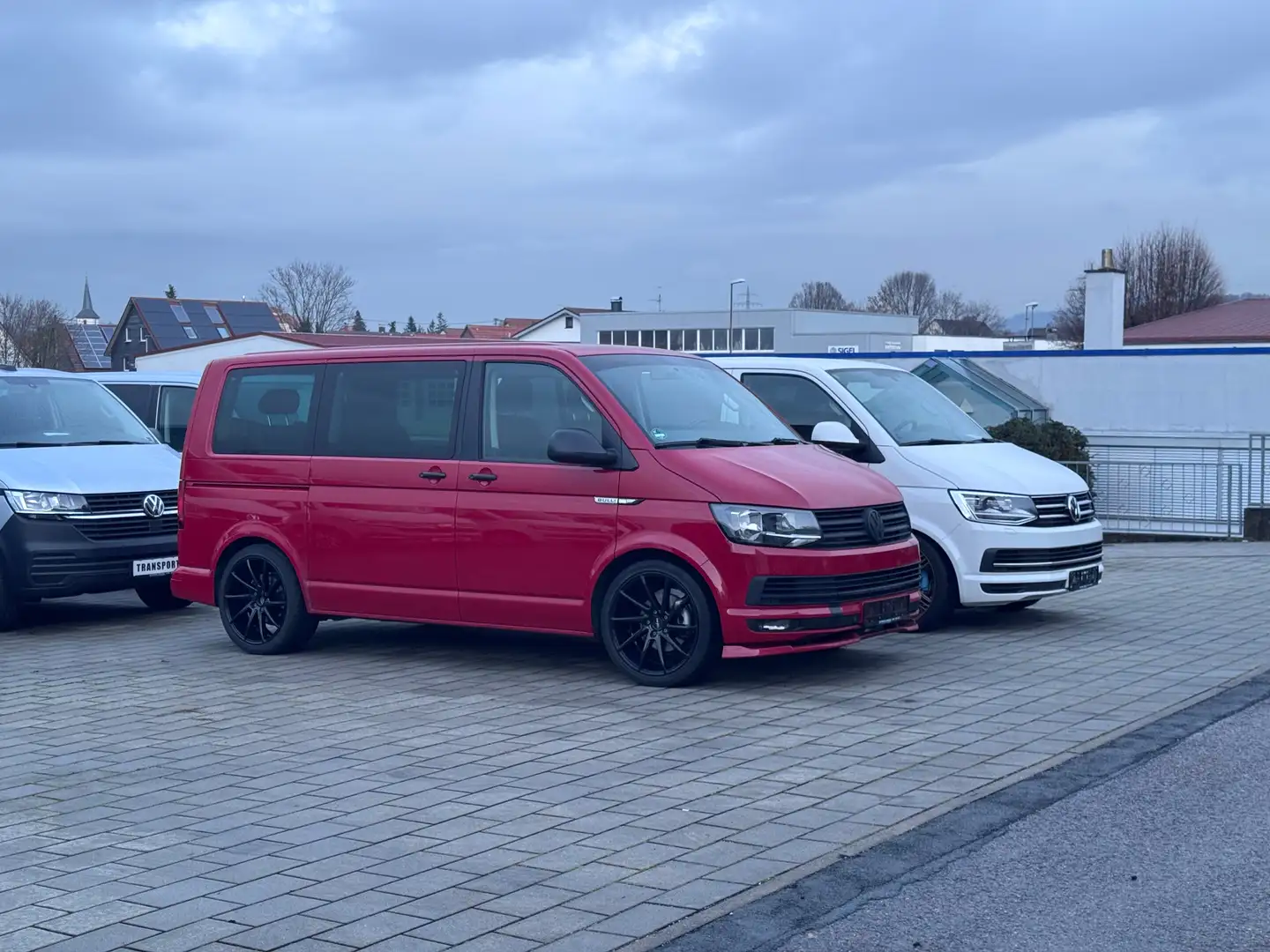 Volkswagen T6 Multivan Multivan Freestyle/Standheizung/Schiebedach/20"LMF Roşu - 1