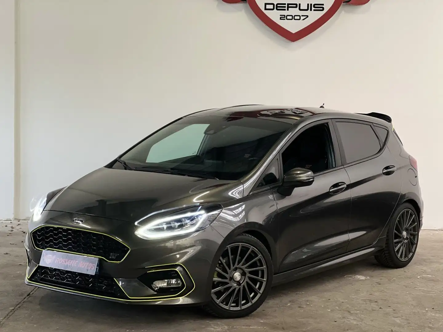 Ford Fiesta ST 1,5 EcoBoost 200CH Gris - 2