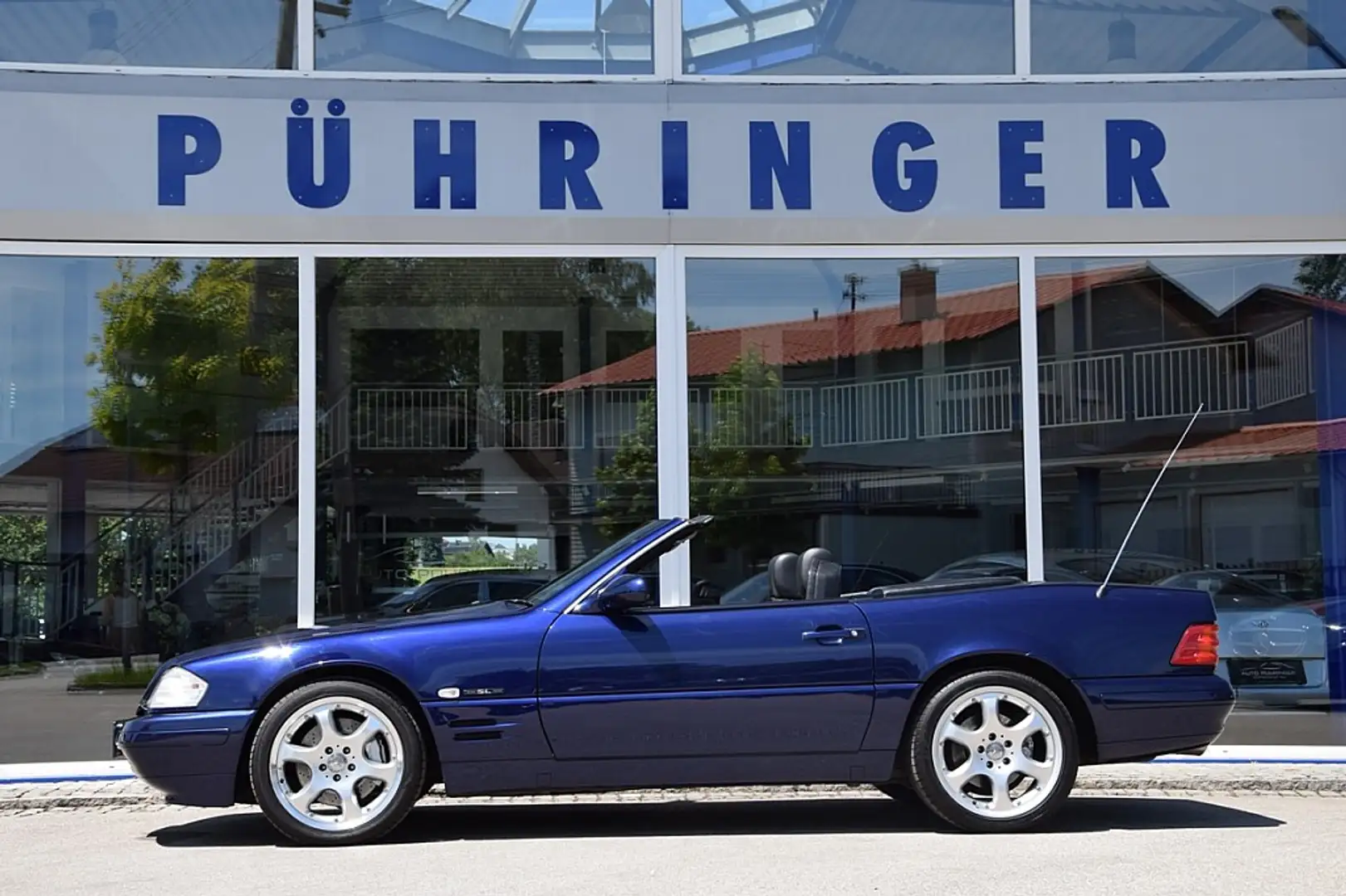 Mercedes-Benz SL 320 Roadster Aut. *Edition SL*Designo*4-Sitzer* Modrá - 1