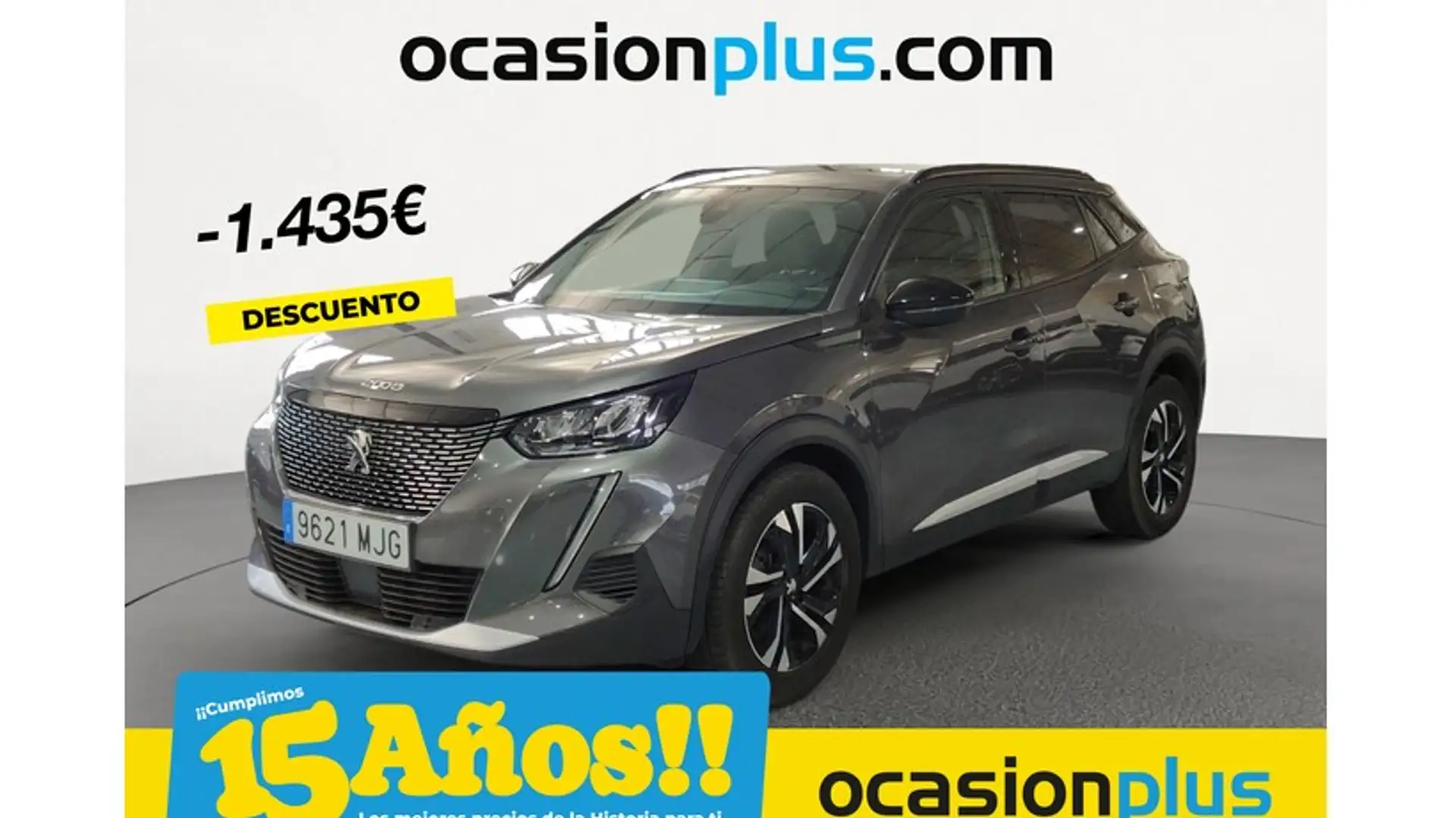 Peugeot 2008 1.2 PureTech S&S Allure 100 Grau - 1