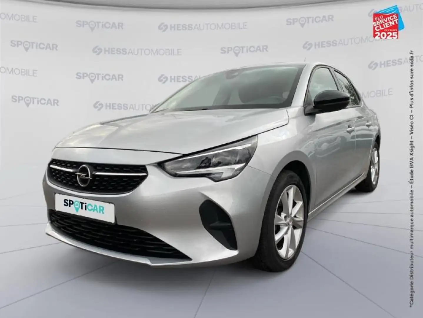 Opel Corsa-e 1.2 75ch Elegance Business Radar Ar GPS Gris - 1