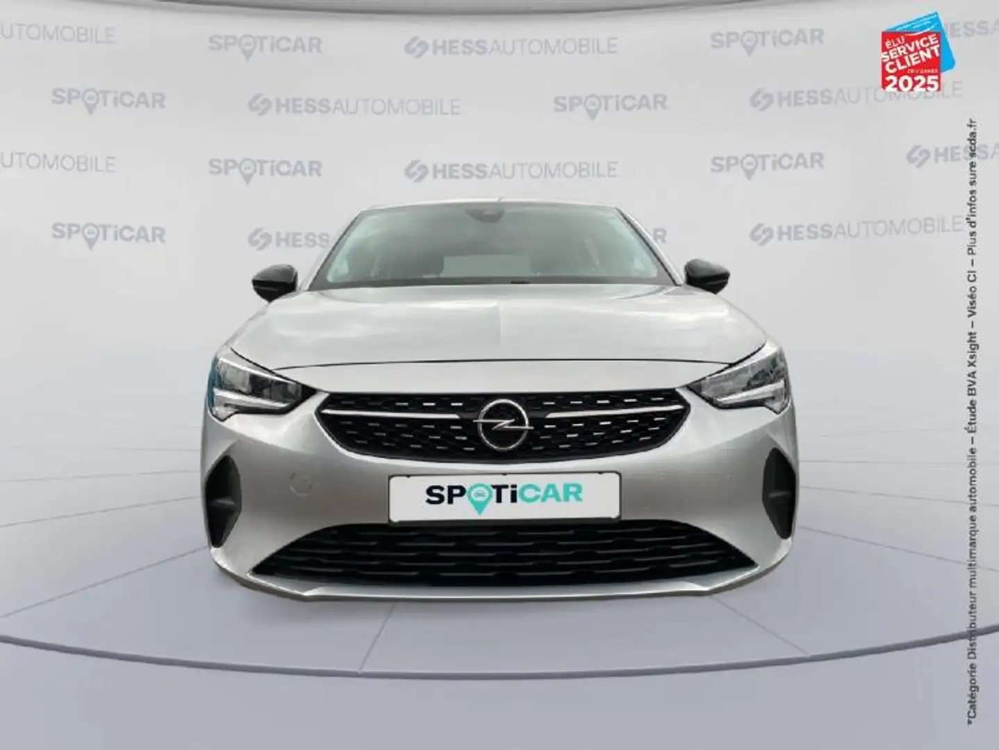 Opel Corsa-e 1.2 75ch Elegance Business Radar Ar GPS Gris - 2