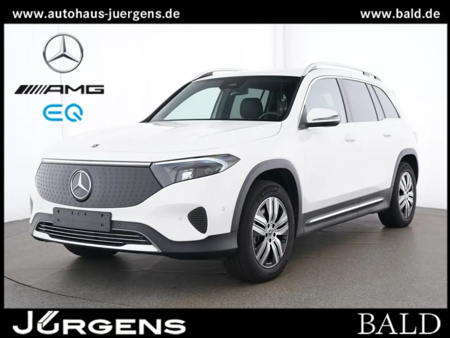 Mercedes-Benz EQB 300 4M Progressive/AHK/Kamera/LED/Ambi//Totw Weiß - 1