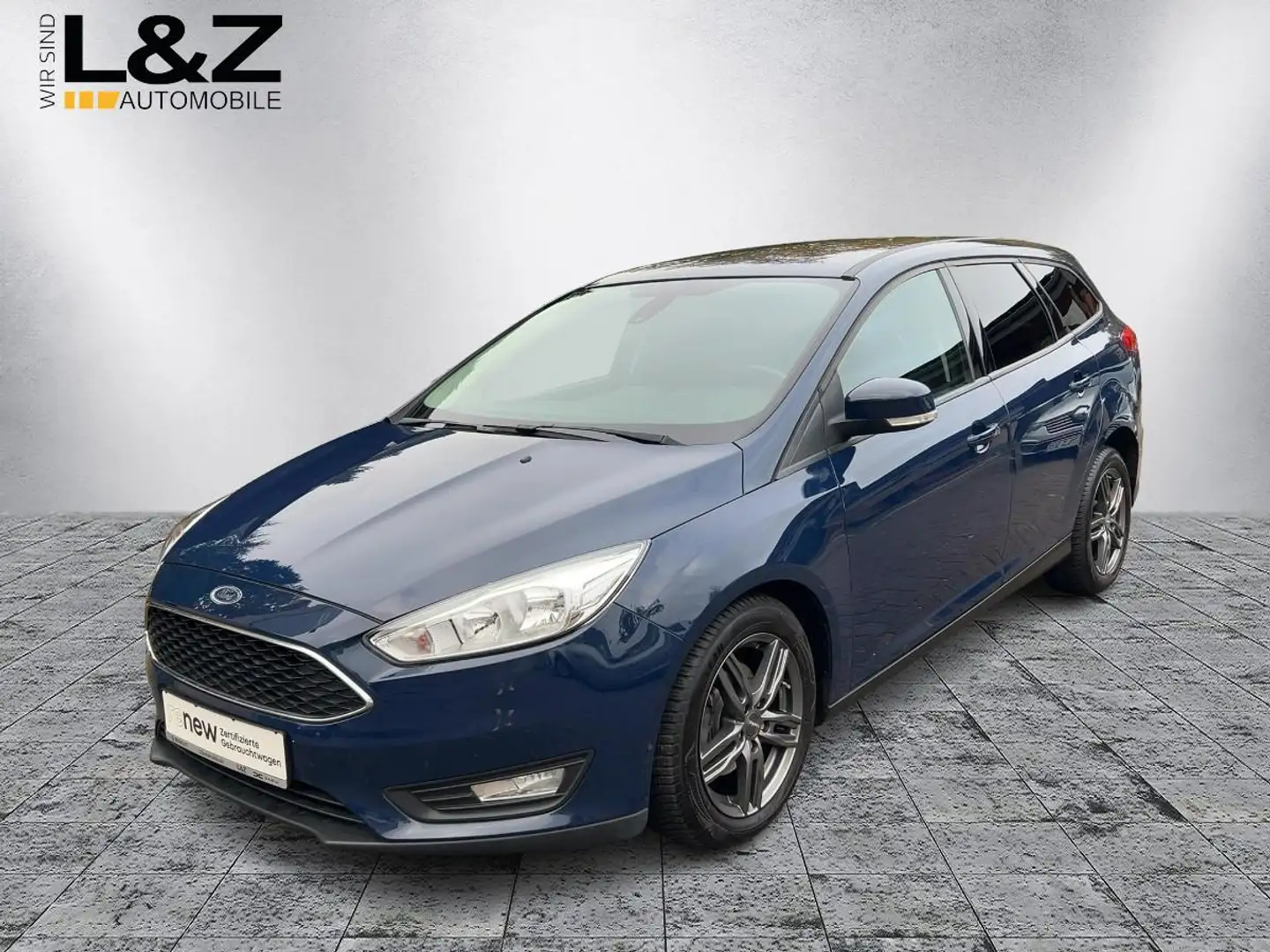 Ford Focus Turnier 1.0 EcoBoost Trend *SHZ,GJR* Blau - 1