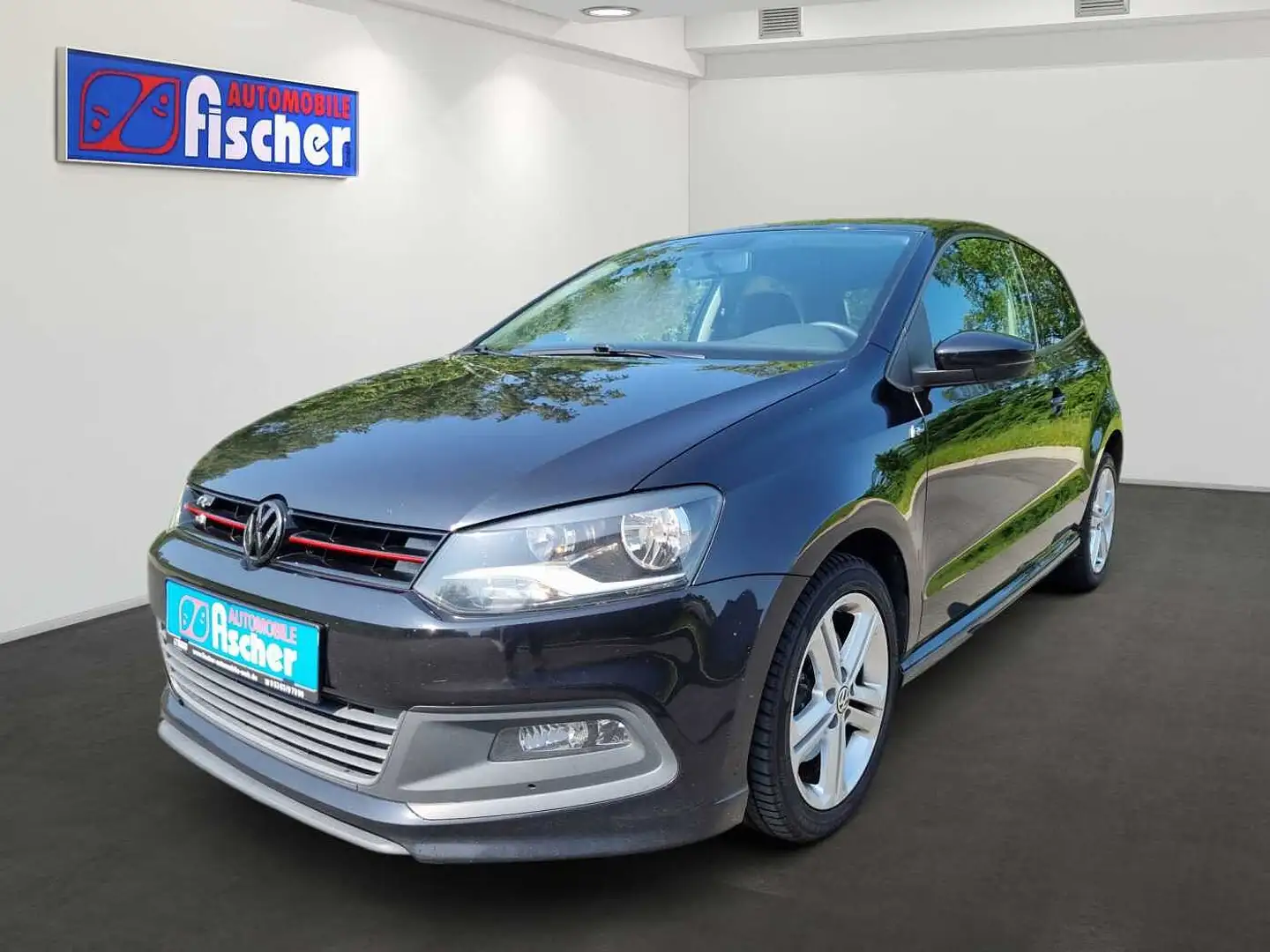 Volkswagen Polo V 1.6 TDI R-Line Comfortline AT Motor 74000 Km Cli Noir - 1