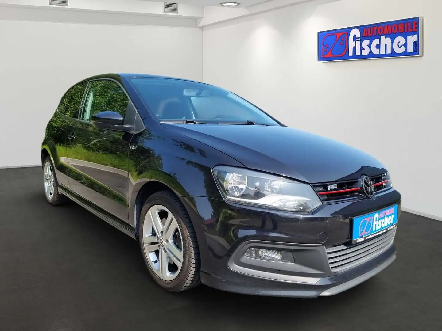 Volkswagen Polo V 1.6 TDI R-Line Comfortline AT Motor 74000 Km Cli Noir - 2