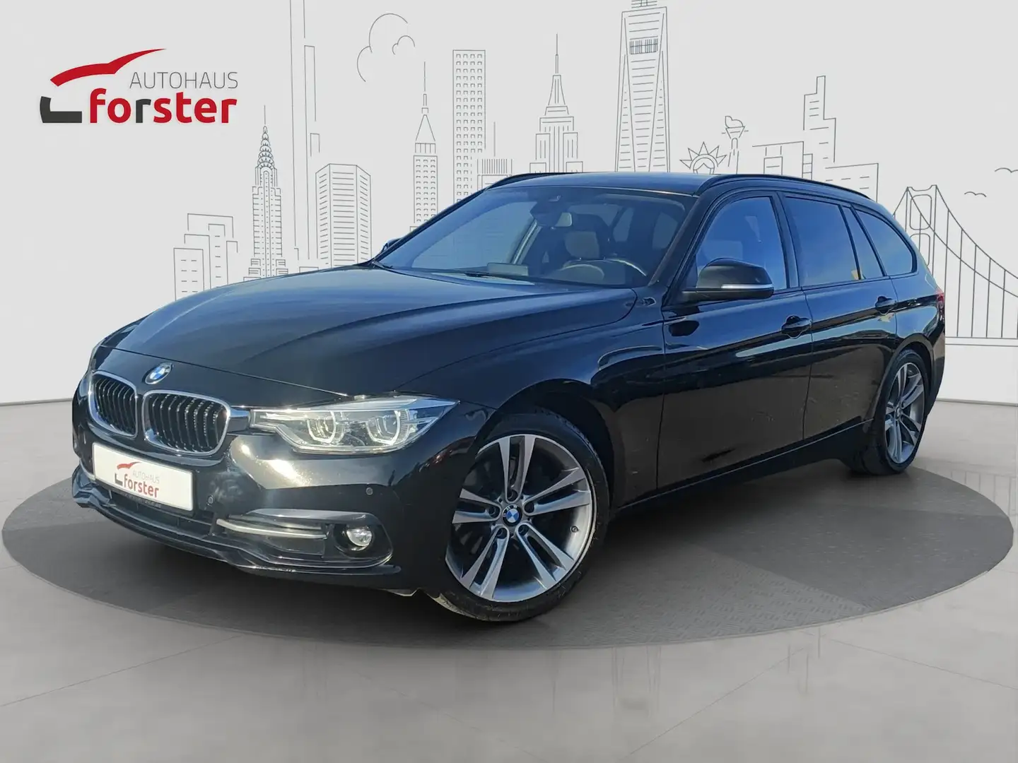 BMW 320 320d Sport Line NaviProf. Lenkrad beheizbar Schwarz - 1