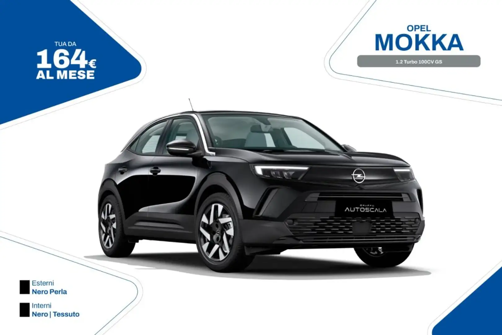 Opel Mokka 1.2 Turbo 100CV GS Nero - 1