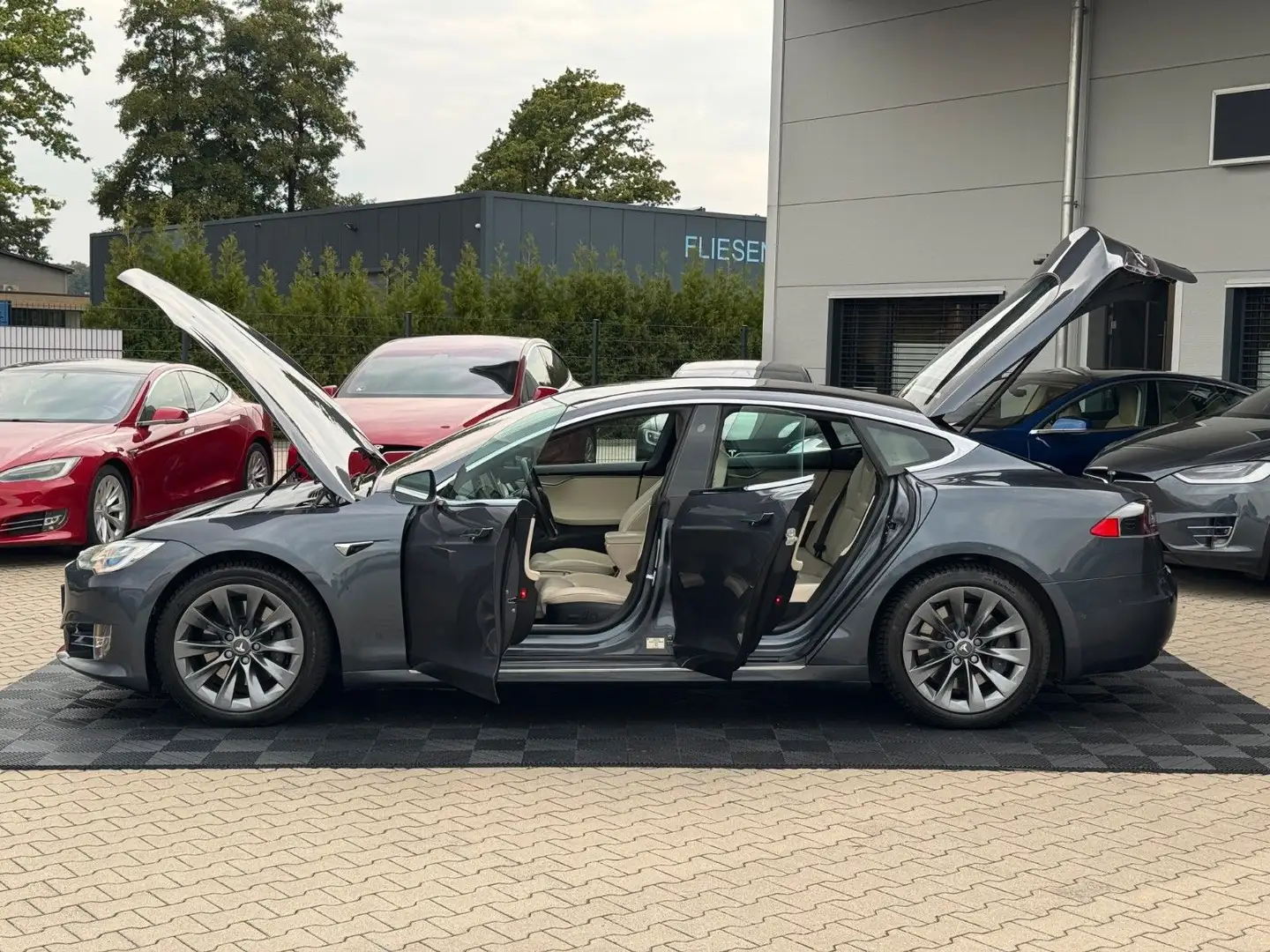 Tesla Model S MODEL S LONG RANGE RAVEN | FULL SELF DRIVE | Gris - 2